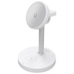 Base de carga Inalámbrica Aisens ASCH-15W3WC065-W/ 15W/ Blanco