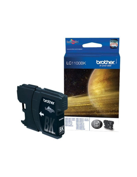 Cartucho de tinta original brother lc-1100/ negro