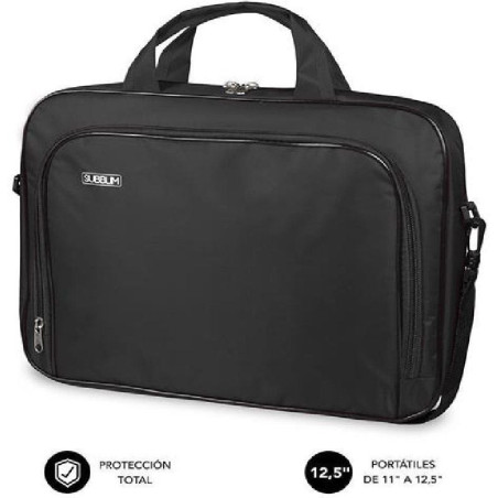 Maletín subblim oxford para portátiles hasta 12.5'/ negro