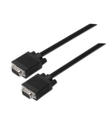 Cable svga aisens a113-0070/ vga macho - vga macho/ hasta 3w/ 10mbps/ 5m/ negro