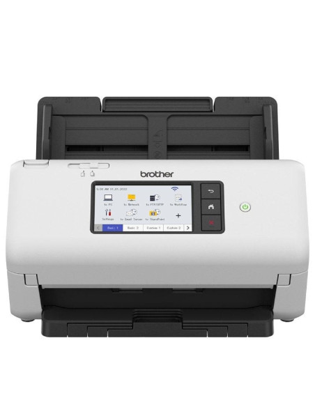 Escáner documental brother ads-4700w con alimentador de documentos adf/ doble cara