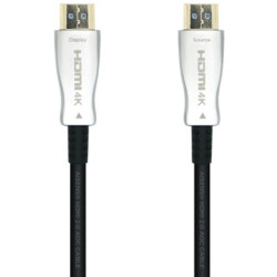 Cable hdmi 2.0 aoc 4k aisens a148-0379/ hdmi macho - hdmi macho/ 30m/ negro