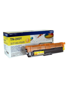 Tóner original brother tn-245y alta capacidad/ amarillo