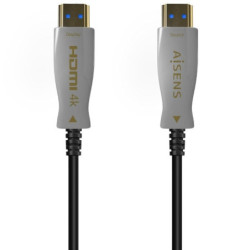 Cable hdmi 2.0 aoc 4k aisens a148-0698/ hdmi macho - hdmi macho/ 100m/ negro