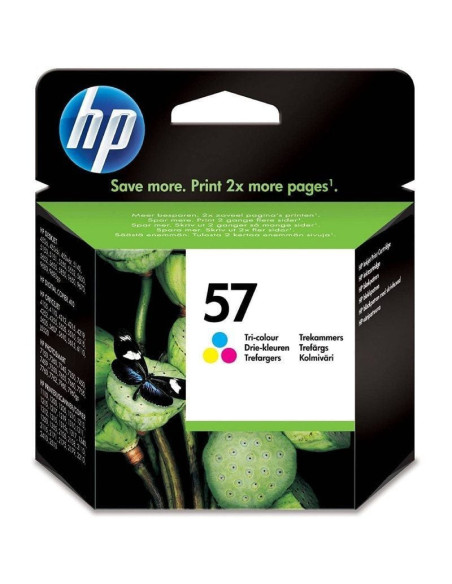 Cartucho de tinta original hp nº57/ tricolor