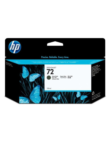 Cartucho de tinta original hp nº72/ negro mate