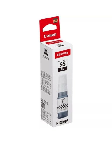 Botella de tinta original canon gi-55/ negro