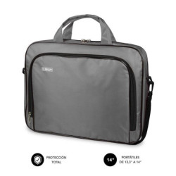 Maletín subblim oxford para portátiles hasta 14'/ gris