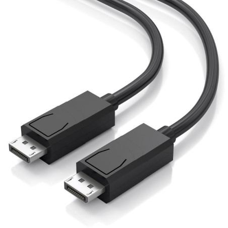 Cable displayport 1.4 ccs 8k aisens a149-1017/ displayport macho - displayport macho/ 1m/ negro