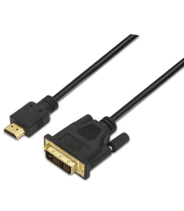 Cable hdmi aisens a117-0090/ dvi macho - hdmi macho/ 1.8m/ negro