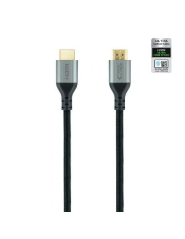 Cable hdmi 2.1 8k nanocable 10.15.8101-l150/ hdmi macho - hdmi macho/ 1.5m/ certificado/ negro