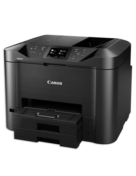 Multifunción canon maxify mb5450 wifi/ fax/ dúplex/ negra