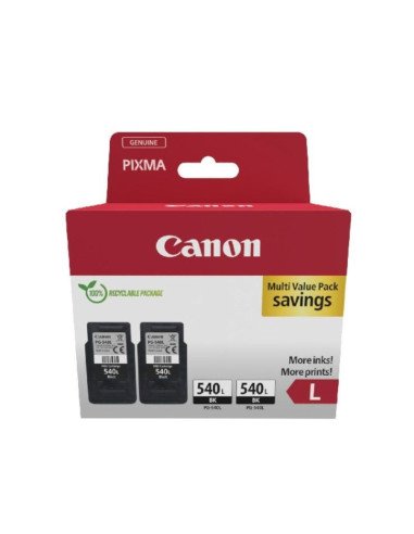 Cartucho de tinta original canon pg-540l twinpack/ 2x negro