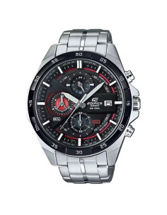 Reloj analógico casio edifice classic efr-556db-1avuef/ 54mm/ plata y negro