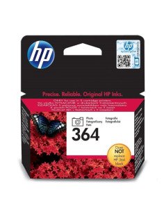 Cartucho de tinta original hp nº364/ negro fotográfico