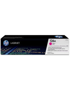 Tóner original hp nº126a/ magenta