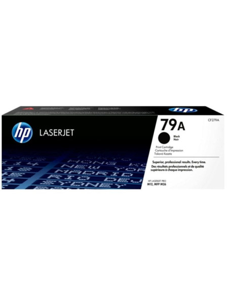 Tóner original hp nº79a/ negro