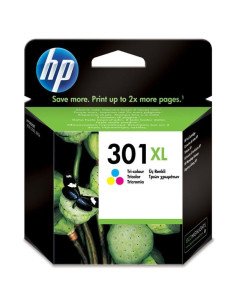 Cartucho de tinta original hp nº301 xl alta capacidad/ tricolor