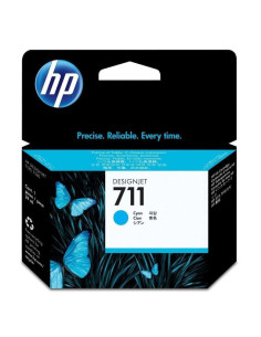 Cartucho de tinta original hp nº711/ cian