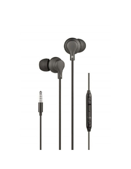 Auriculares intrauditivos daewoo dw2013/ con micrófono/ jack 3.5/ negros