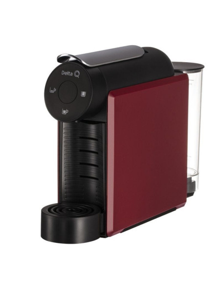 Cafetera de cápsulas delta mini qool/ roja