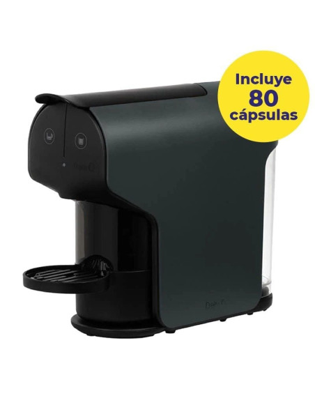 Cafetera de cápsulas delta mini qool/ roja