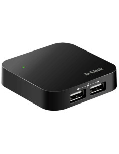 Hub usb 2.0 con alimentación externa d-link dub-h4/ 4xusb