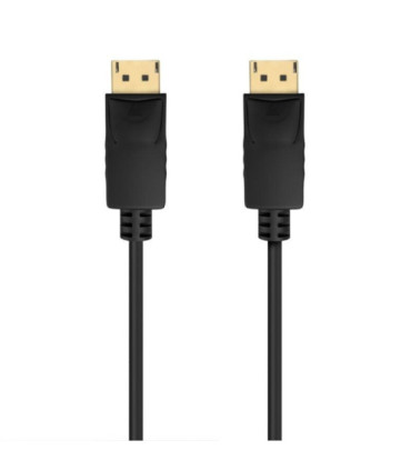 Cable displayport 1.2 ccs 4k aisens a124-0738/ displayport macho - displayport macho/ hasta 5w/ 2300mbps/ 1m/ negro