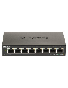 Switch gestionable d-link dgs-1100-08v2 8 puertos/ rj-45 10/100/1000