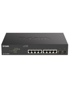 Switch d-link dgs-1100-10mpv2 10 puertos/ rj-45 gigabit 10/100/1000 poe/ sfp