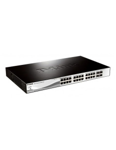 Switch d-link dgs-1210-28p 28 puertos rj45/ 10/100/1000/ sft/ poe