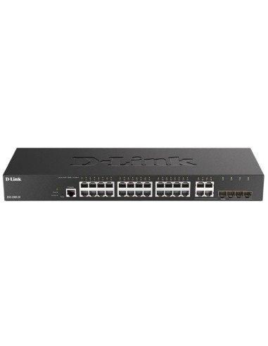 Switch gestionable d-link dgs-2000-28 28 puertos/ rj-45 10/100/1000/ sfp