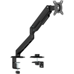 Soporte de mesa con contrapeso para monitor aisens dt32tsr-447/ giratorio/ inclinable/ hasta 9kg
