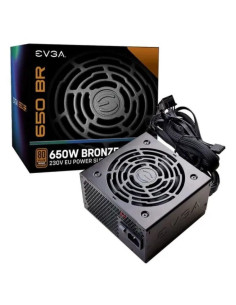 Fuente de alimentación evga 650 br/ 650w/ ventilador 12cm/ 80 plus bronze