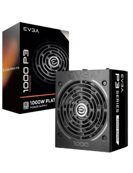 Fuente de alimentación evga 1000 p3 supernova/ 1000w/ ventilador 13.5cm/ 80 plus platinum