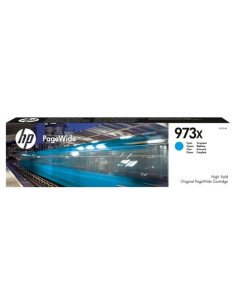 Cartucho de tinta original hp nº973x/ cian