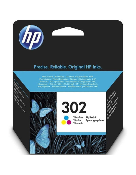 Cartucho de tinta original hp nº302/ tricolor