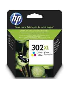 Cartucho de tinta original hp nº302 xl alta capacidad/ tricolor