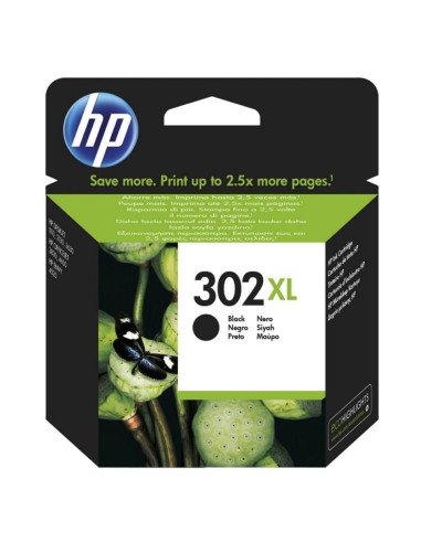 Cartucho de tinta original hp nº302 xl alta capacidad/ negro