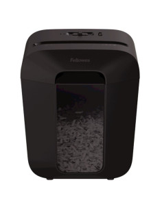 Destructora fellowes lx45/ corte en partículas de 4 x 37mm/ negra