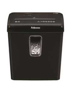 Destructora fellowes p-30c/ corte en partículas de 4 x 34mm/ negra