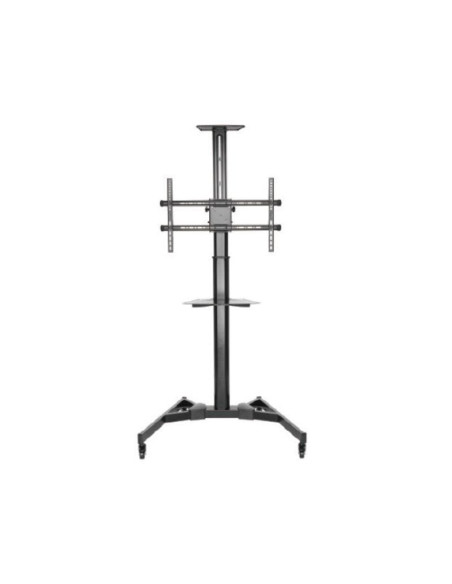 Soporte de suelo inclinable/ giratorio con ruedas fonestar sts-4264n para tv de 37-70'/ hasta 50kg