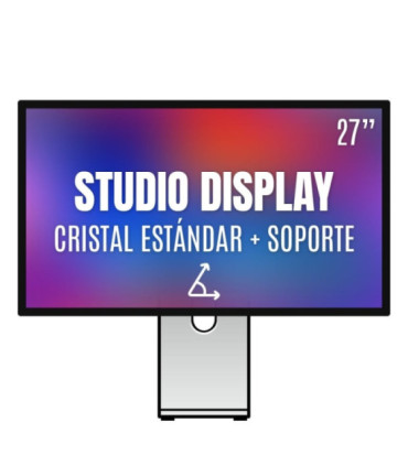 Apple studio display 27'/ cristal nano texturizado/ soporte con inclinación ajustable