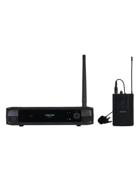 Micrófono inalámbrico de petaca uhf fonestar sonair-1p/ incluye receptor