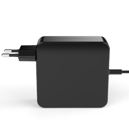 Cargador de portátil leotec notebook 65w type-c/ 1xusb tipo-c/ 65w/ automático/ voltaje 5-20v