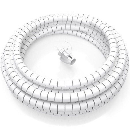 Organizador de cables en espiral aisens a151-0918/ 2m