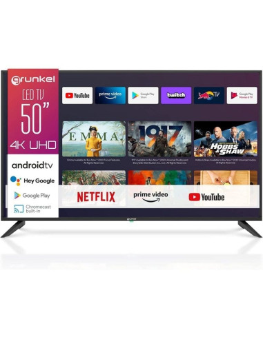 Televisor grunkel led-5022goo 50'/ ultra hd 4k/ smart tv/ wifi