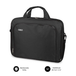 Maletín subblim oxford para portátiles hasta 16'/ negro