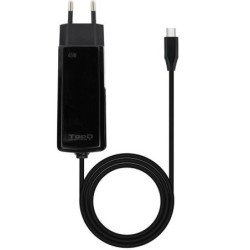 Cargador de portátil gan tooq tqlc-usbcgan100pd-c usb tipo-c/ 45w/ automático/ voltaje 5-20v