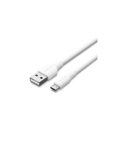 Cable usb 2.0 vention ctiwf/ usb macho - microusb macho/ 1m/ blanco